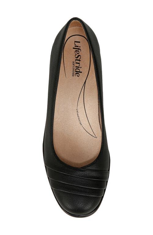 Shop Lifestride Jenna Wedge Pump In Black