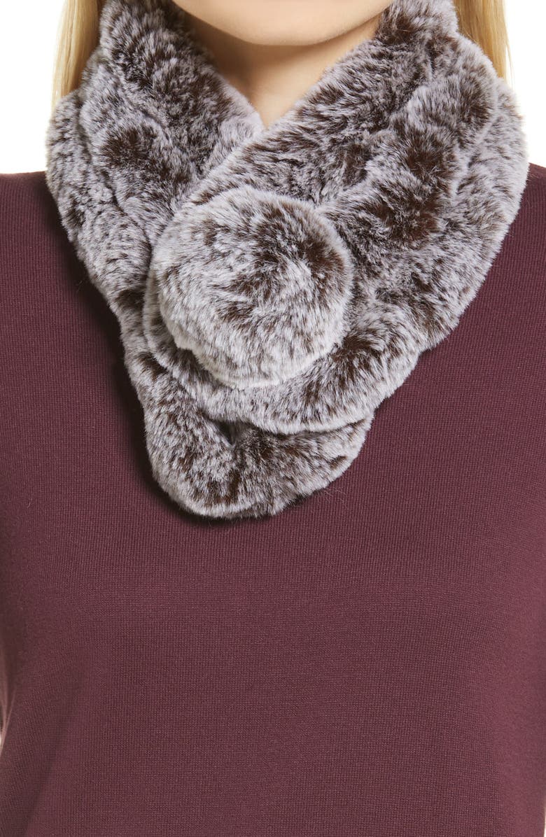 La Fiorentina Faux Fur Pull Through Scarf Nordstrom La Fiorentina Faux Fur Pull Through Scarf Nordstrom