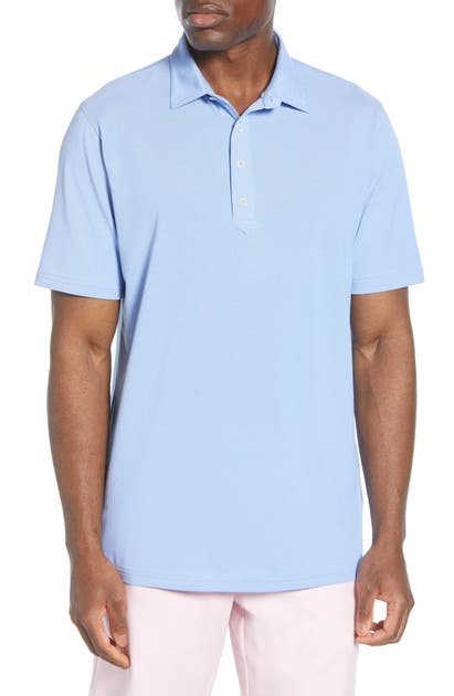 Johnnie-o Mashie Classic Fit Prep-formance Pique Polo In Riptide