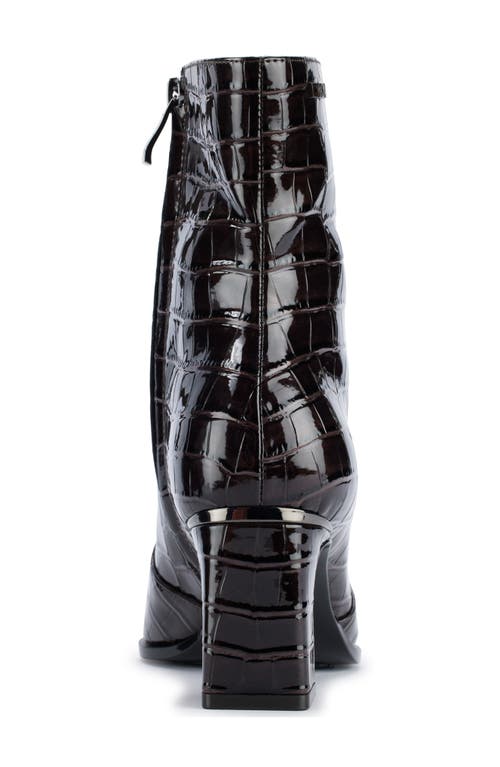 Dkny Sunny Pointed Toe Bootie In Brown