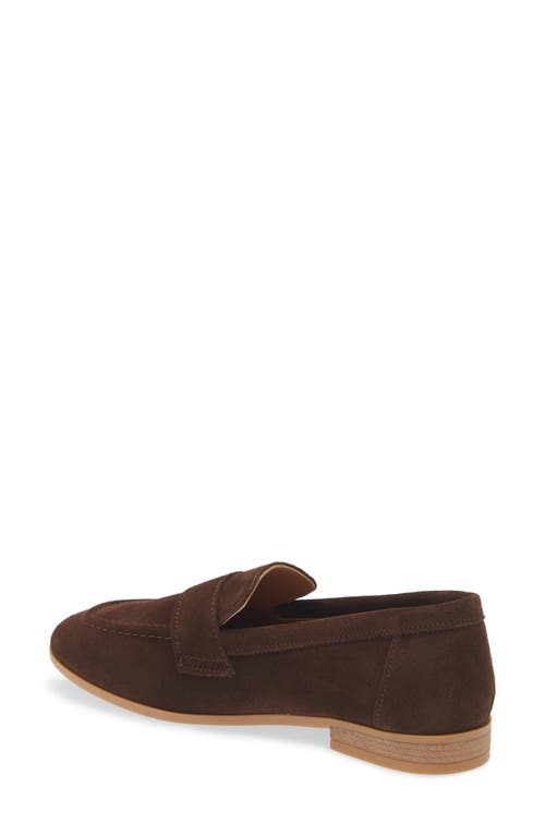 Shop Cordani Ardelle Moc Toe Loafer In T Moro Suede