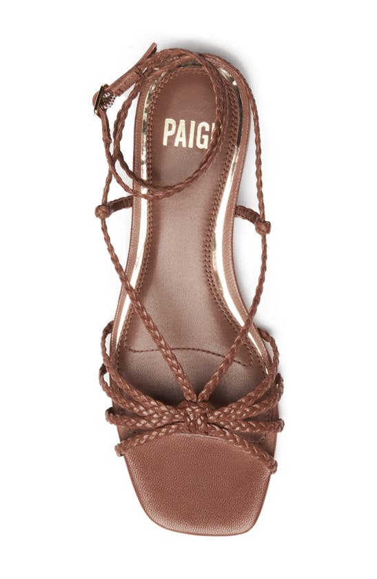 Shop Paige Deanna Ankle Strap Sandal In Whisky