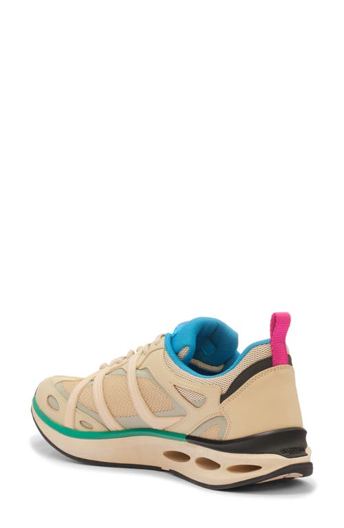 Shop Valentino Garavani Vlogo Easyjog Sneaker In Sunny Beige/sorbet