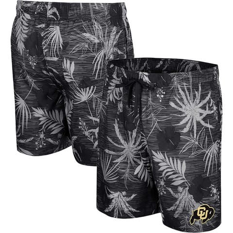 Foco Men's Foco Gold Navy Midshipmen Island Palm Swim Trunks