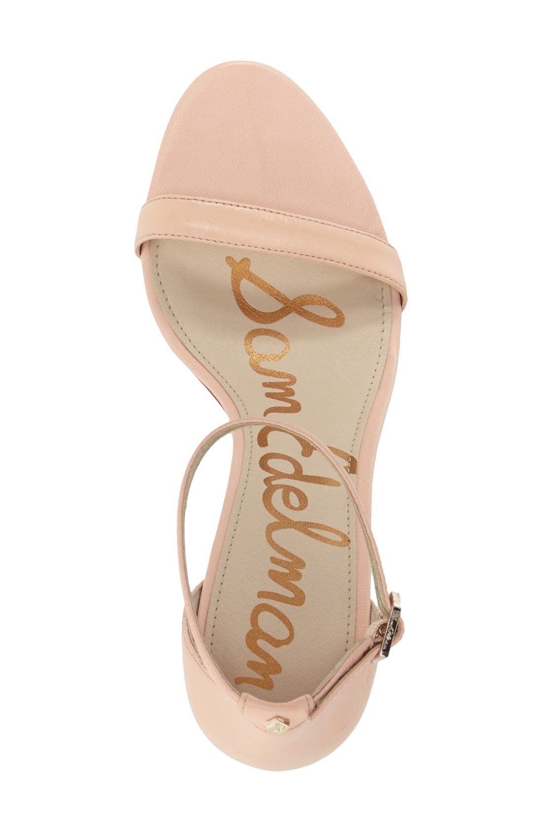 SAM EDELMAN,
                            'Patti' Ankle Strap Sandal,
                            Alternate thumbnail 196, color,
                            253