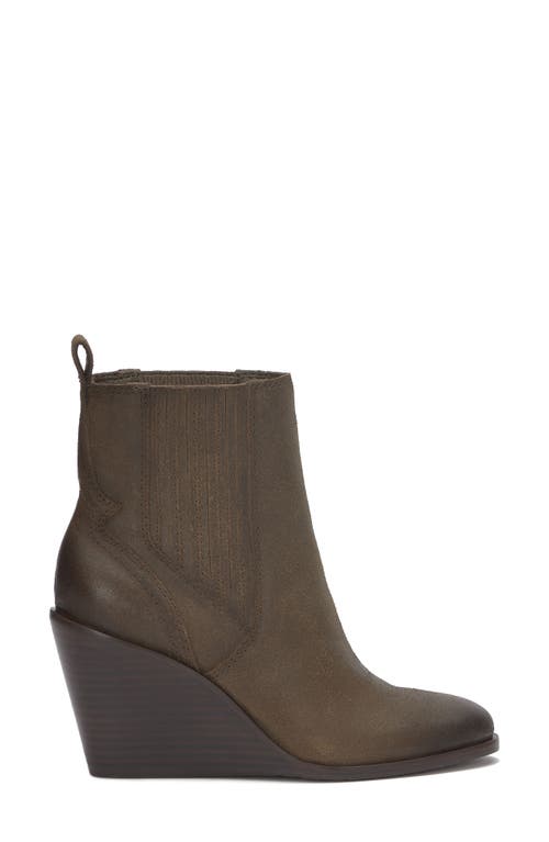 Shop Lucky Brand Wilano Wedge Bootie In Desert Palm