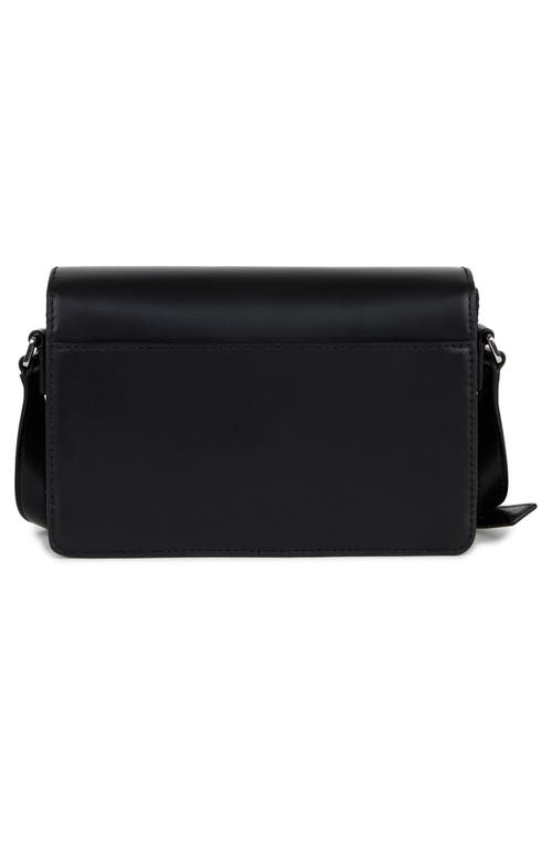We-ar4 The Retro Flap Leather Crossbody Bag In Black