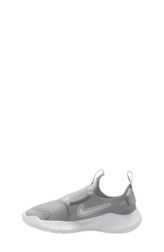 Nike Flex Runner 3 Slip-on Shoe In Wolf Grey/ White