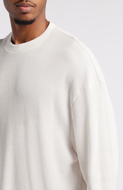 Shop Elwood Outlander Thermal Long Sleeve T-shirt In Ivory