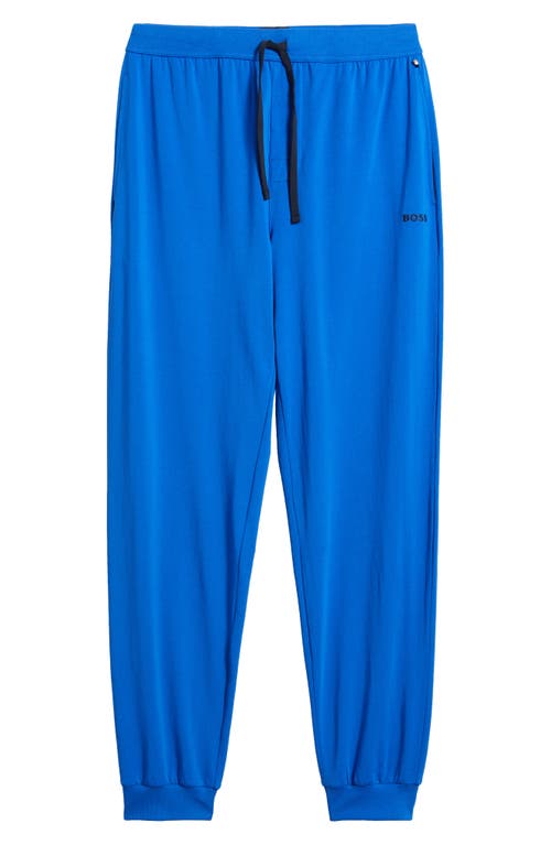 Shop Hugo Boss Boss Mix Match Pajama Joggers In Bright Blue