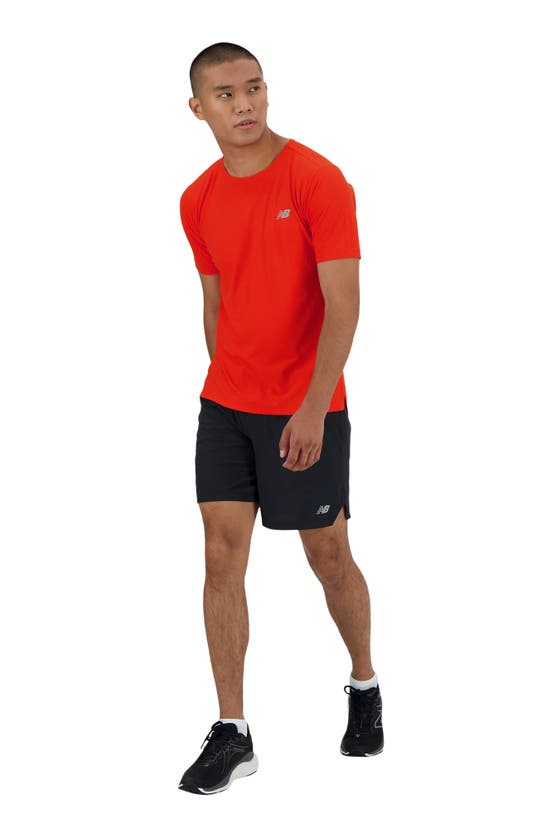 New Balance Rc 7-inch Seamless Running Shorts In Black