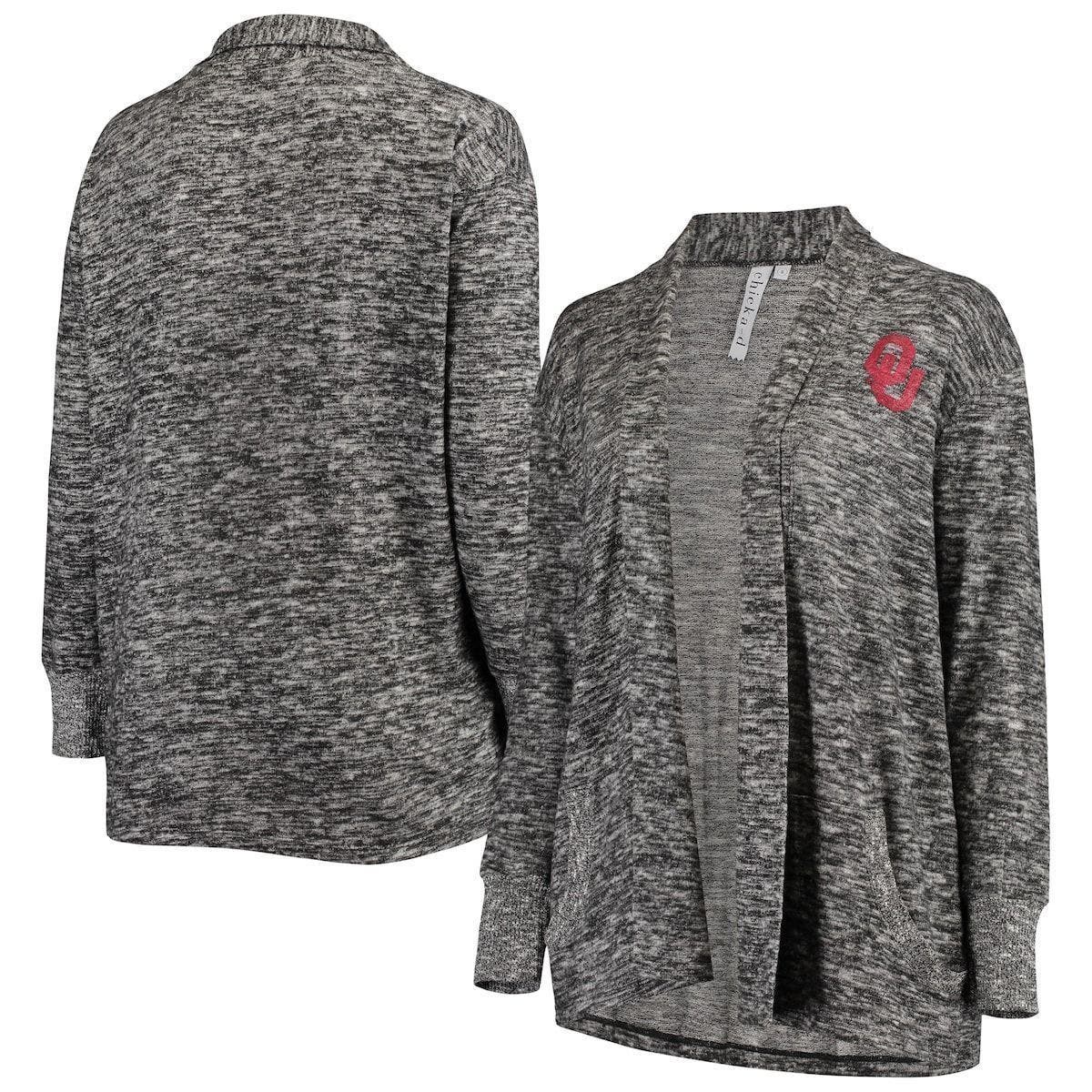 Heathered Black Oklahoma Sooners Plus 