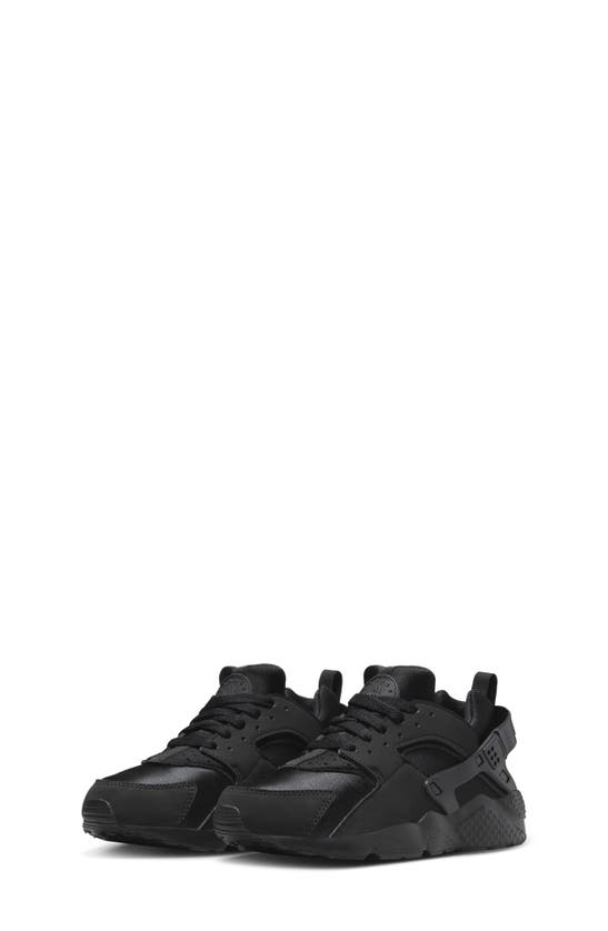 Nike Boys Huarache Run In Black/ Anthracite/ White