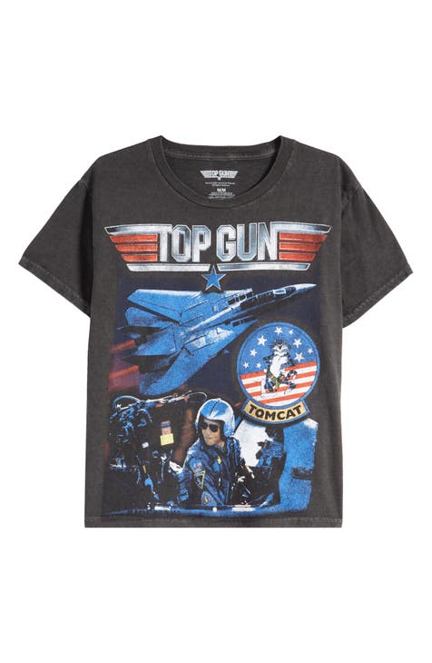 Kids' Top Gun Tomcat Cotton Graphic T-Shirt (Big Kid)