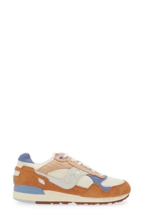 Shop Saucony Shadow 5000 Sneaker In Light Beige/rust