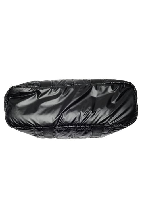 Pajar Quilted Nylon Tote Bag In Black