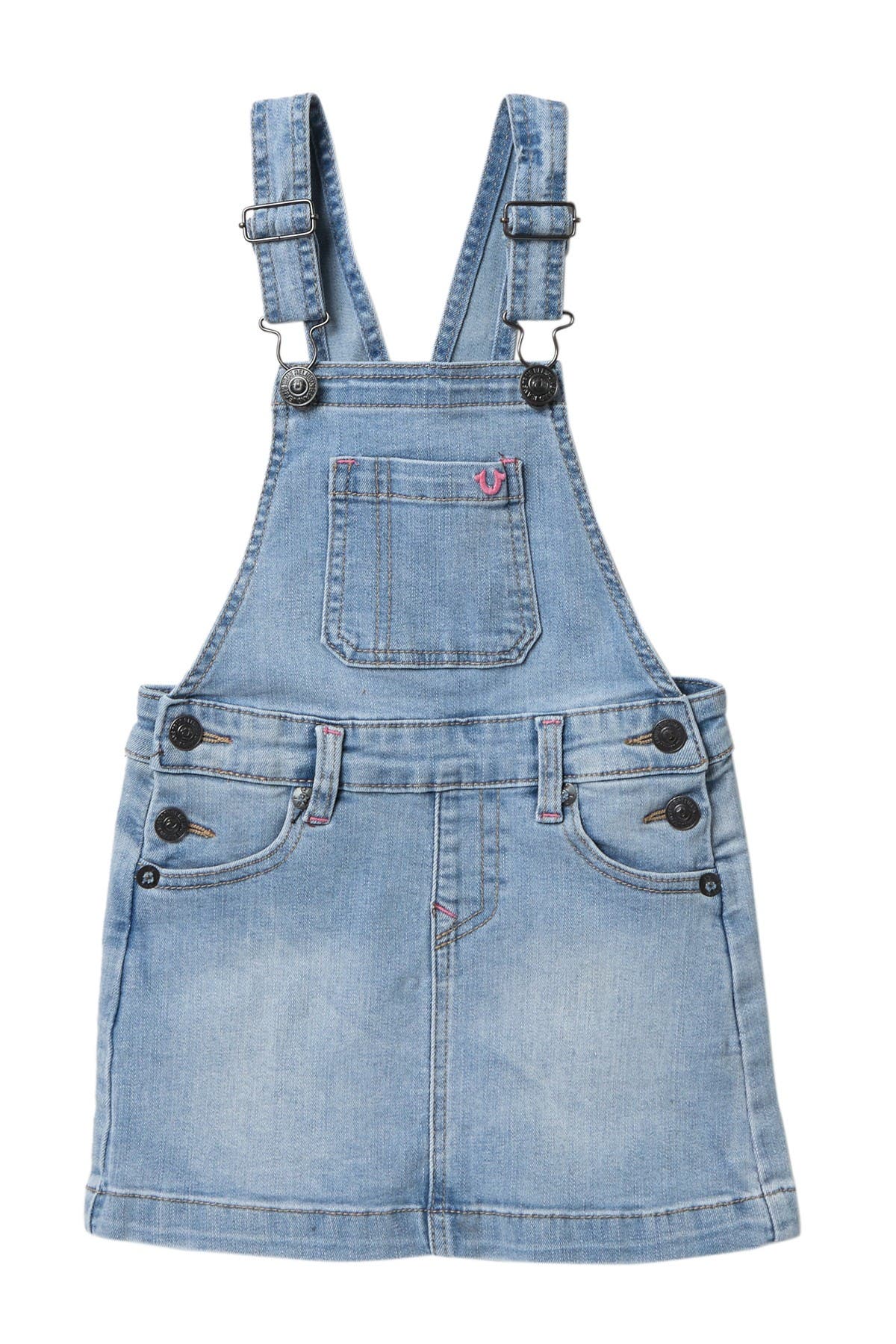 little girl denim overall dress