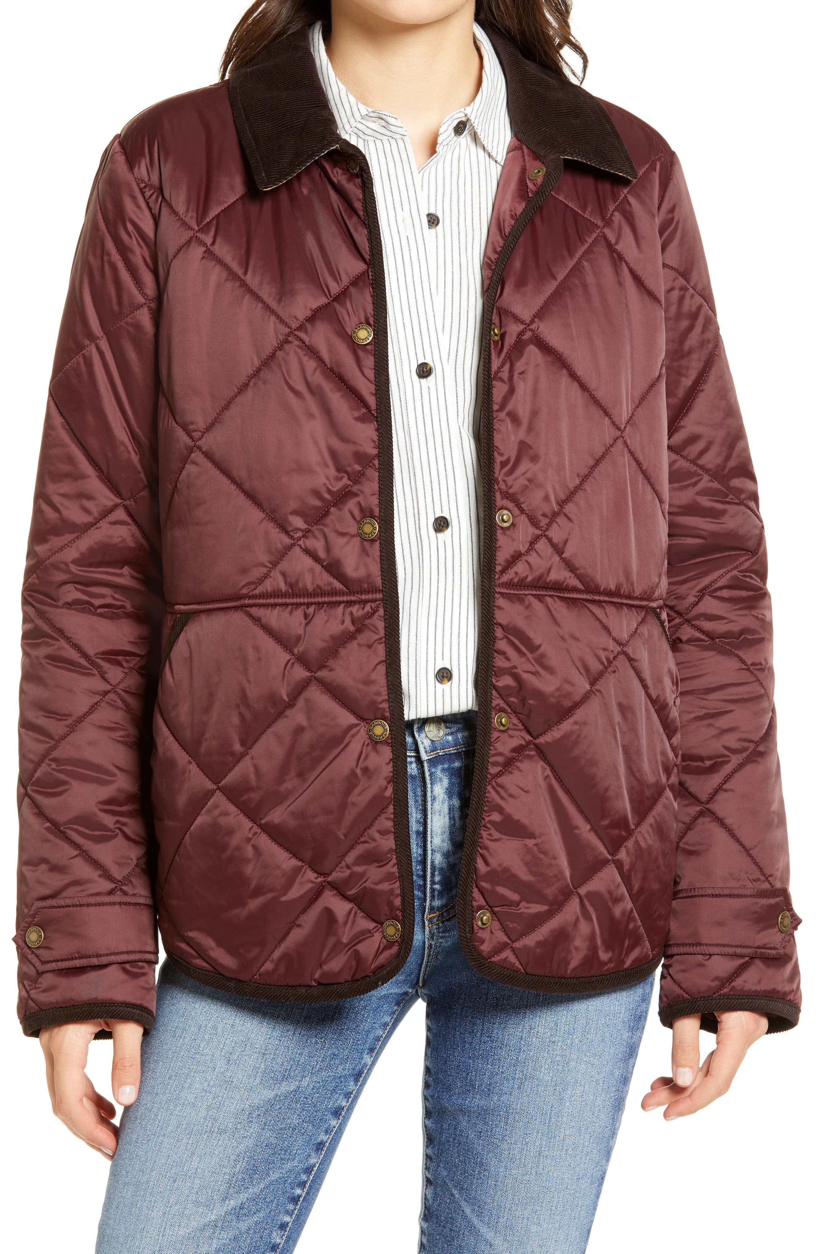 barbour thurland quilted jacket