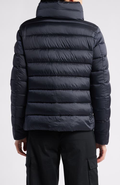 Shop Save The Duck Elsie Water & Wind Repellent Puffer Jacket In Blue Black