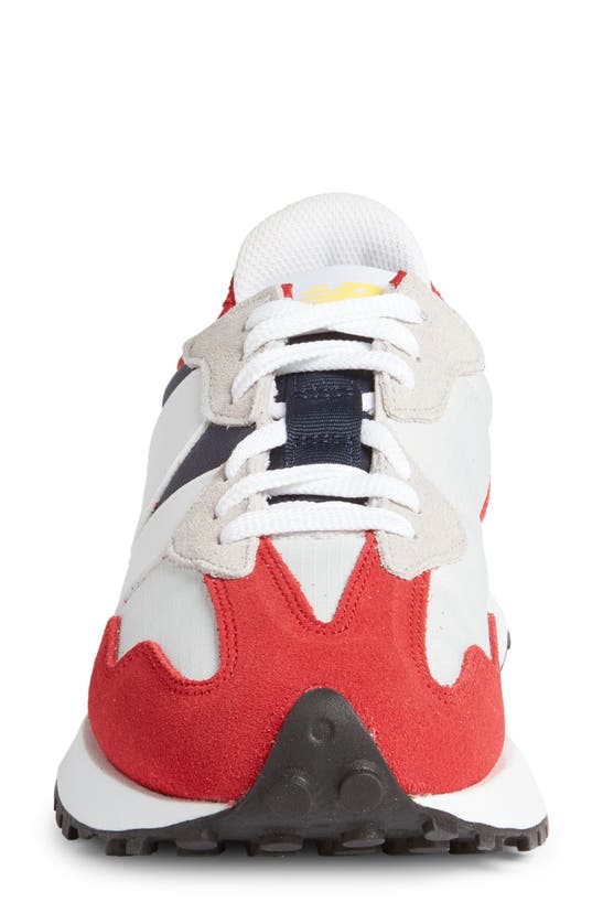 New Balance 327 Sneaker In Team Red/ Team Red