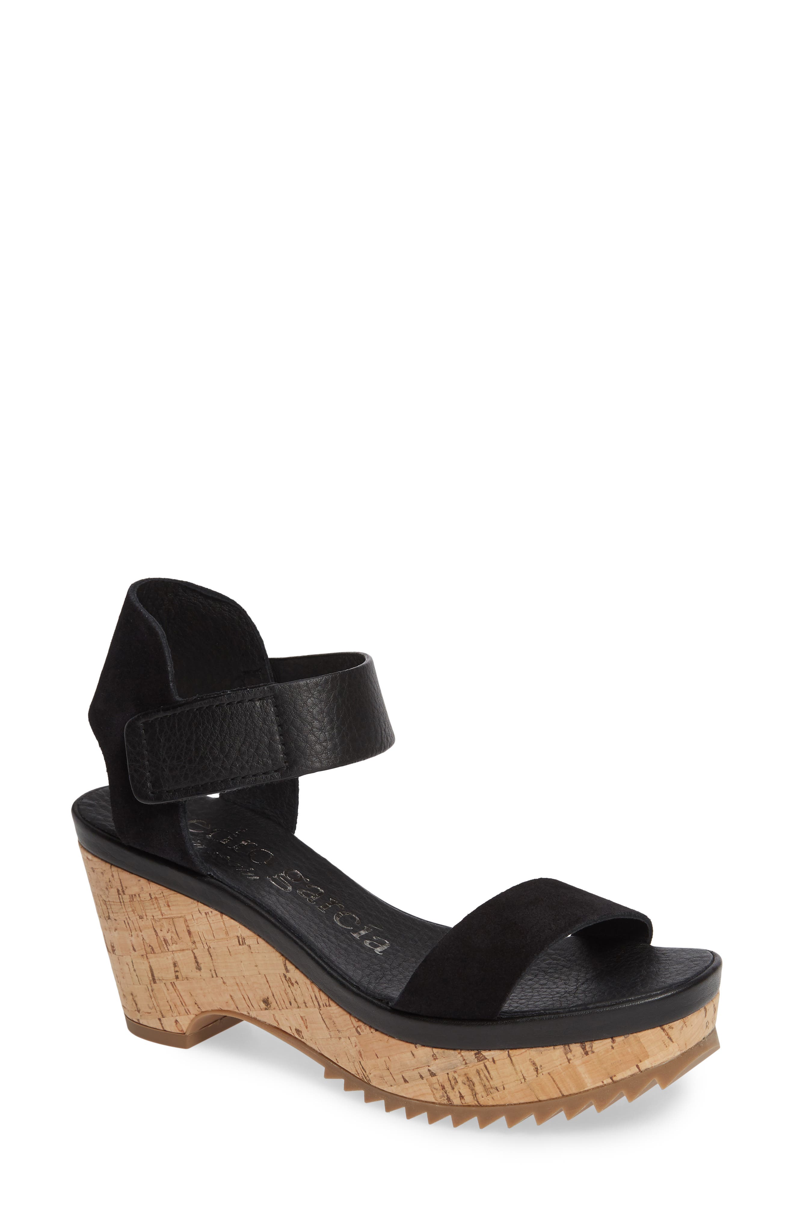 Pedro Garcia Franses Flatform Sandal, Black