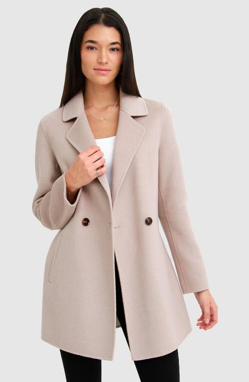 Belle & Bloom Electric Feel Drawstring Coat - Sand