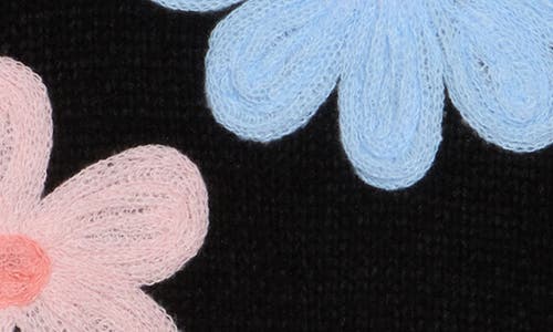 By Design Fleur Oversize Sweater In Black