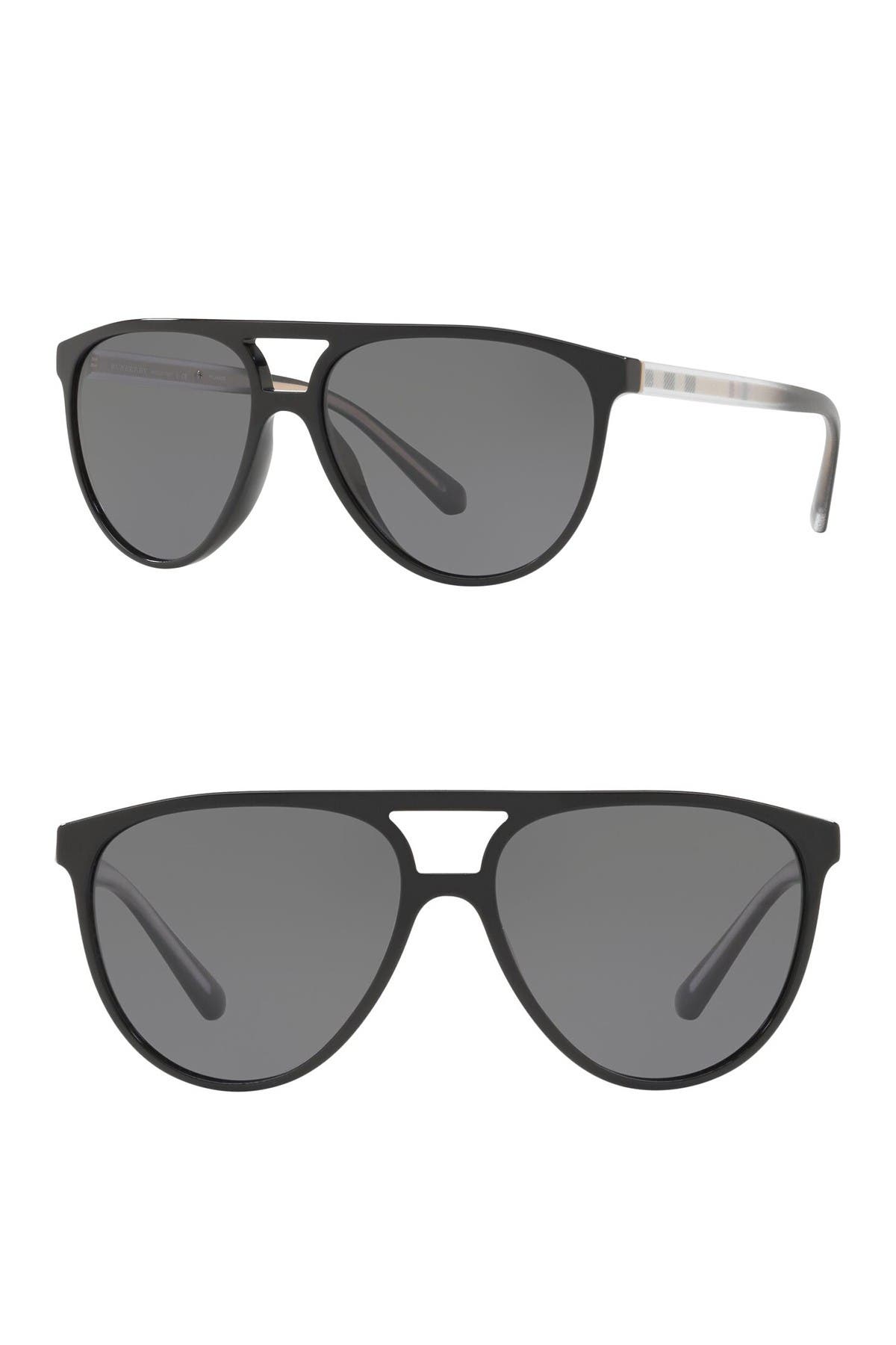 burberry polarized aviator sunglasses