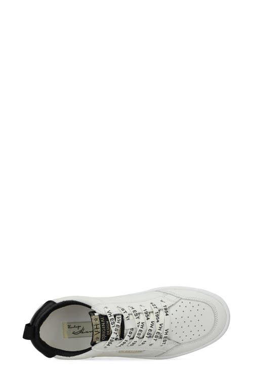 Vintage Havana Swag Sneaker In White/black