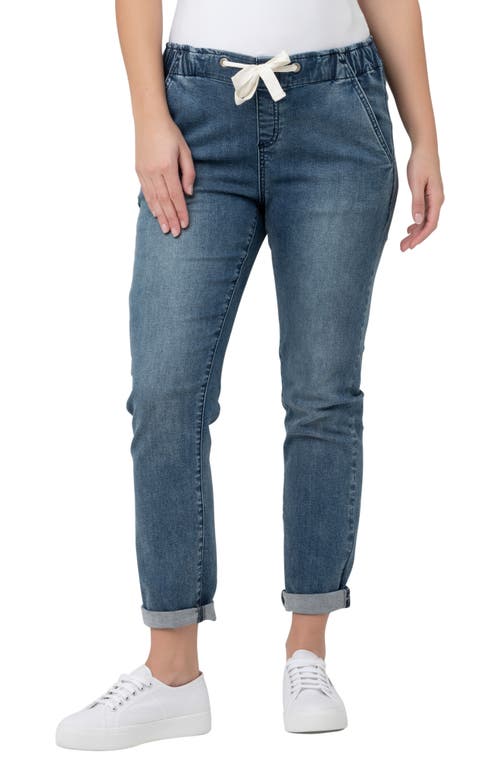 Ripe Maternity Denim Joggers Blue at Nordstrom,