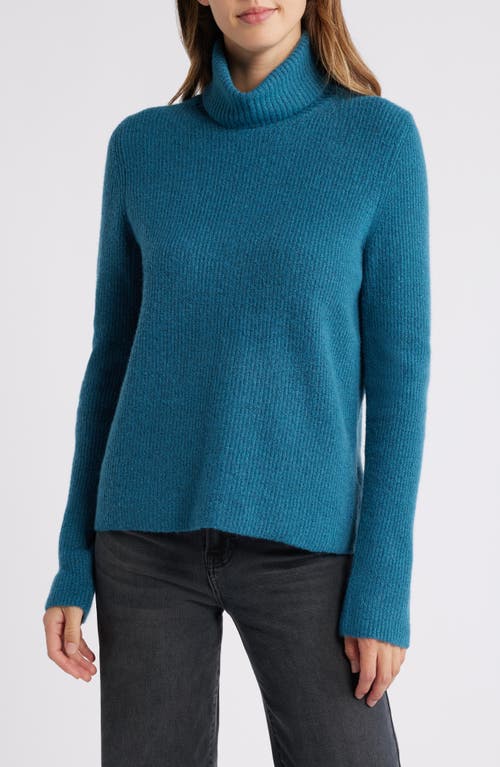 CASLONR CASLON(R) RIB TURTLENECK SWEATER 