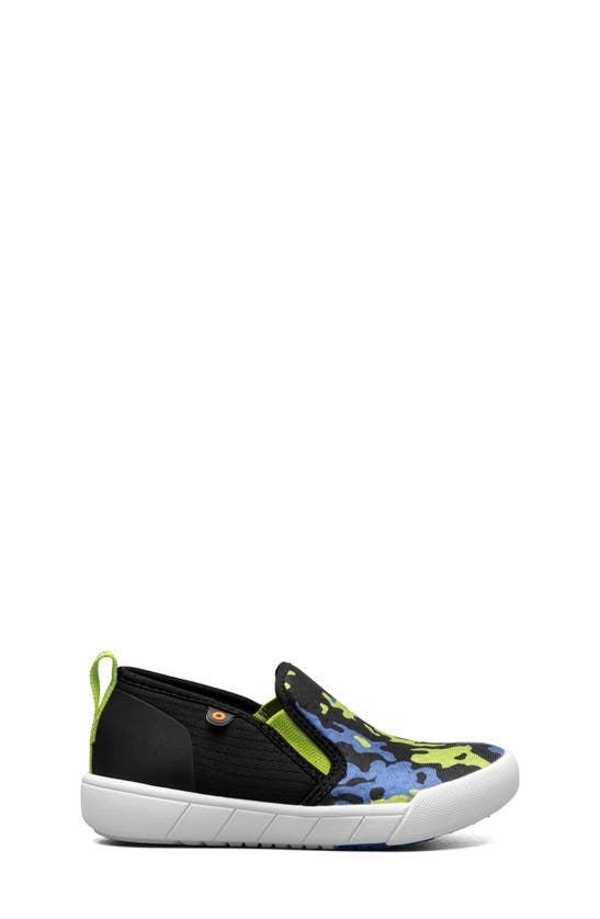Bogs Kids' Kicker Ii Slip-on Shoe In Black Multi