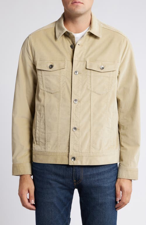 Shop Tommy Bahama Canyon Corduroy Trucker Jacket In Stone Khaki