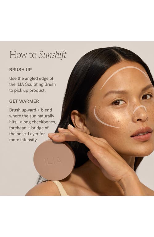 Ilia Sunshift Weightless Silky Cream Bronzer With 12-hour Wear Eclipse 0.27 oz / 7.8 G In Eclipse
