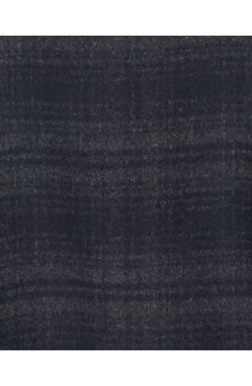Theory Men's Wool-cashmere Plaid Overshirt In Baltic Multi