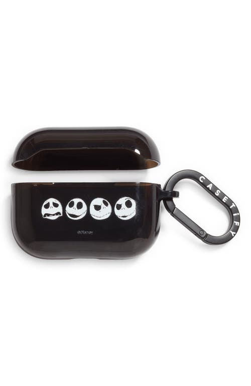 CASETiFY x Disney The Nightmare Before Christmas Jack Skellington AirPods Pro Case in Black at Nordstrom