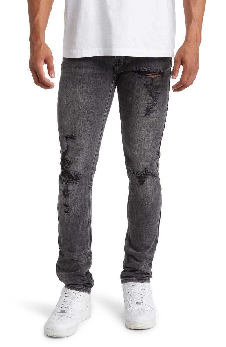 Ksubi Van Winkle Angst Trashed Ripped Stretch Skinny Jeans | Nordstrom