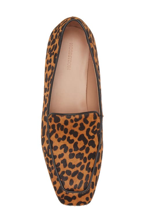 Shop Nordstrom Ruiz Loafer In Tan Leopard