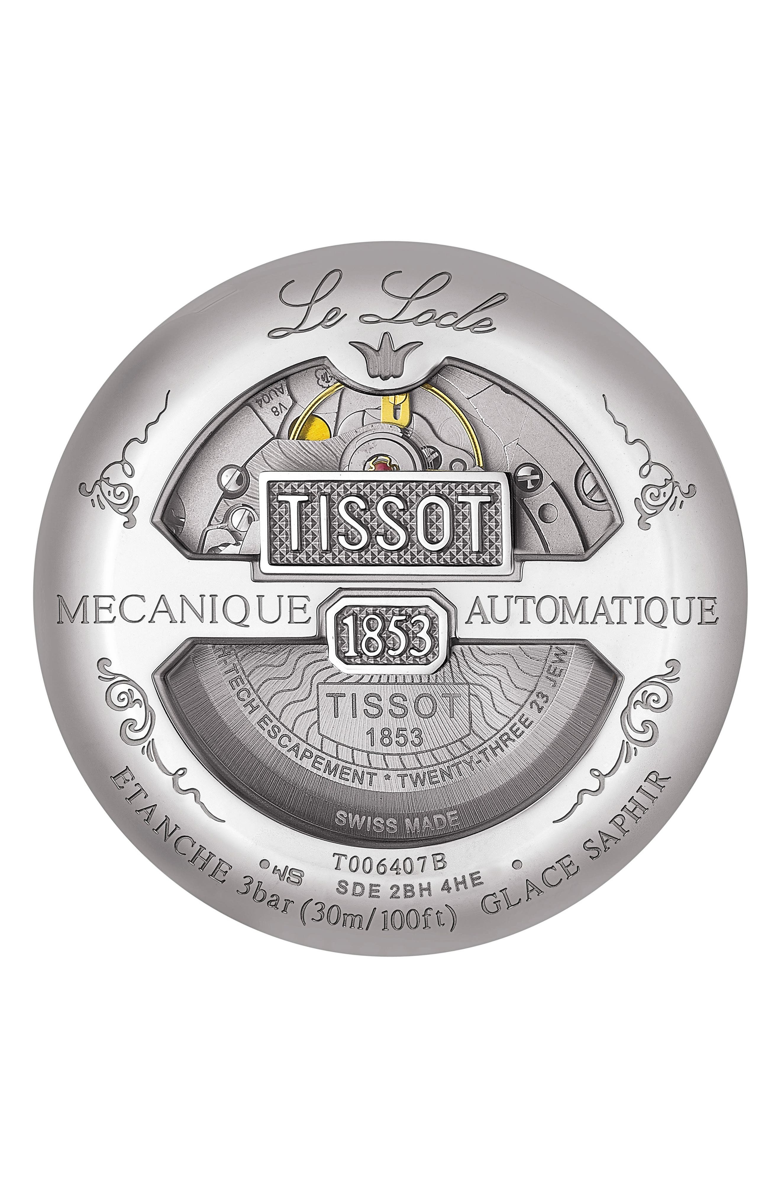 tissot le locle movement