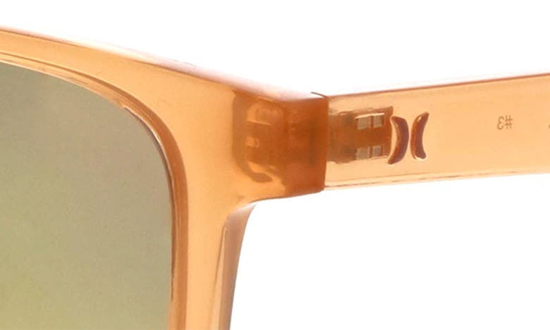Hurley 51mm Square Sunglasses In Coral