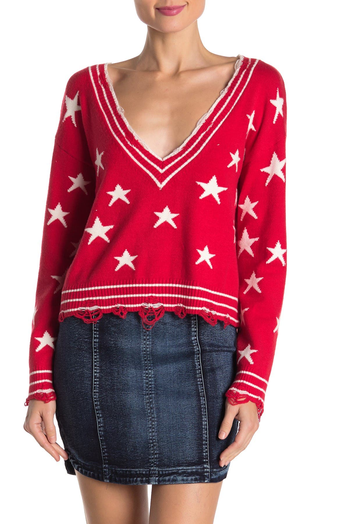 wild honey star sweater