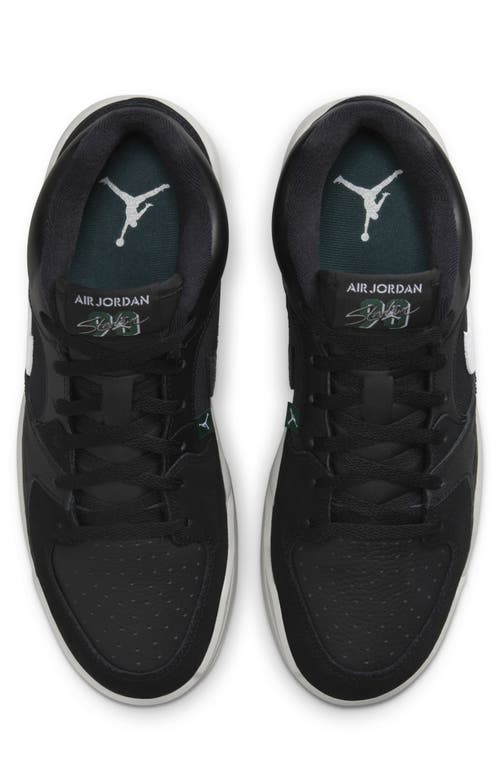 Shop Jordan Stadium 90 Sneaker In Black/grey/green