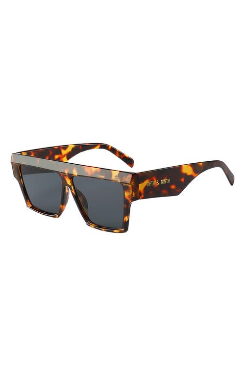 FIFTH & NINTH FIFTH & NINTH AVALON 70MM SQUARE SUNGLASSES 