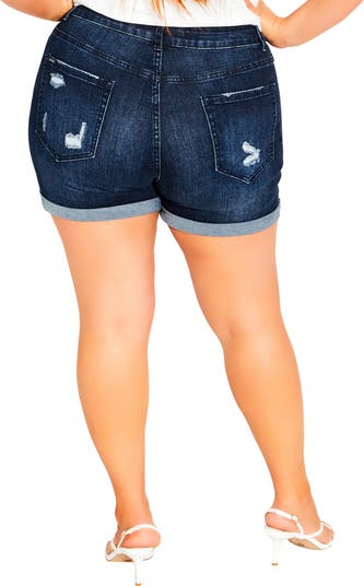 City chic denim sales shorts