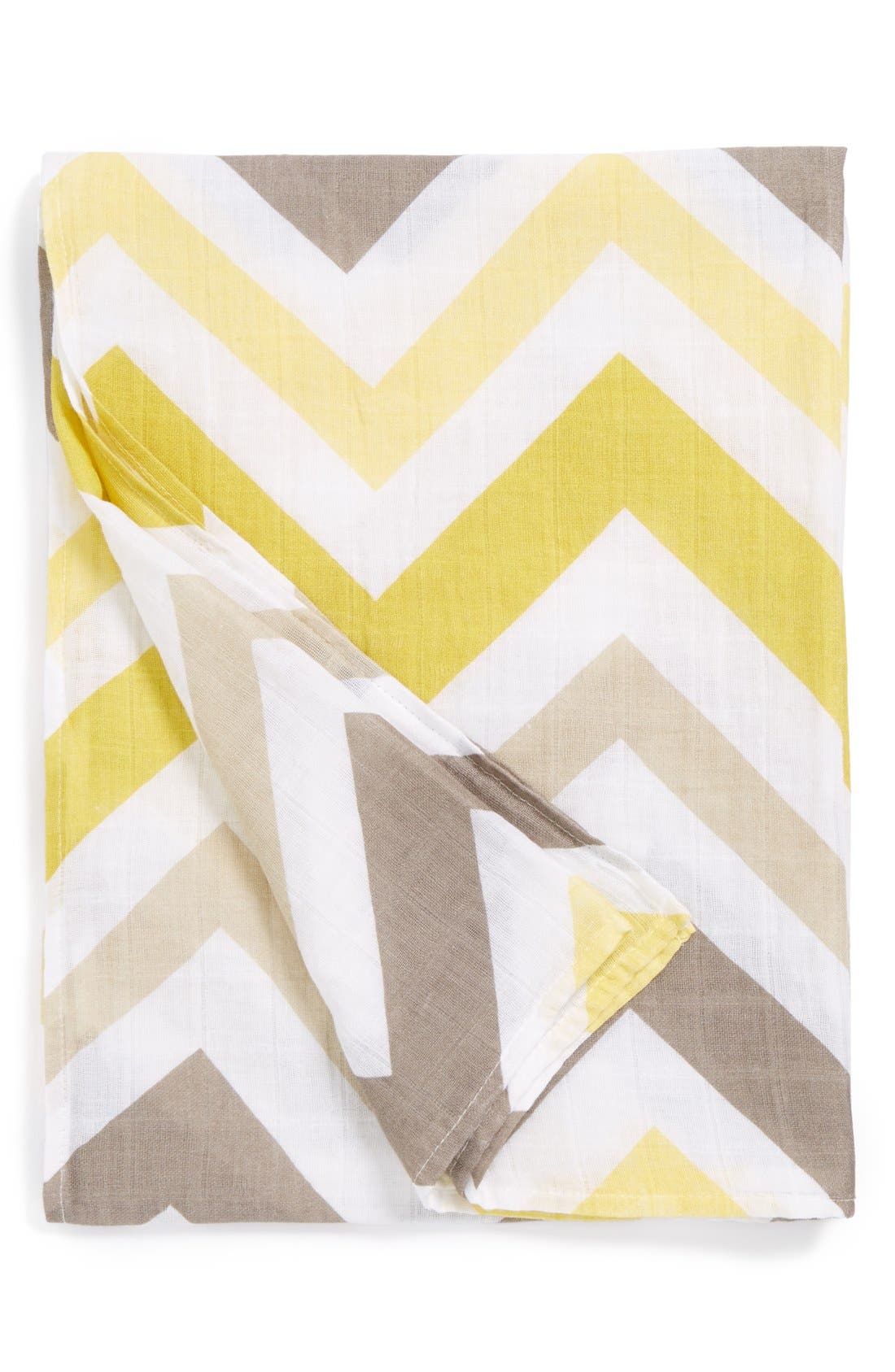 The Little Linen Company Chevron Muslin Swaddling Blanket Nordstrom