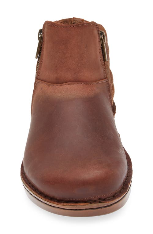 Shop Naot Sintra Zip Bootie In Cognac/antique Brown