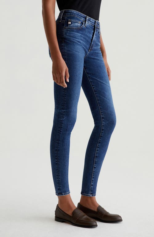 Shop Ag The Farrah Mid Rise Skinny Jeans In Vp 10 Years Zurich