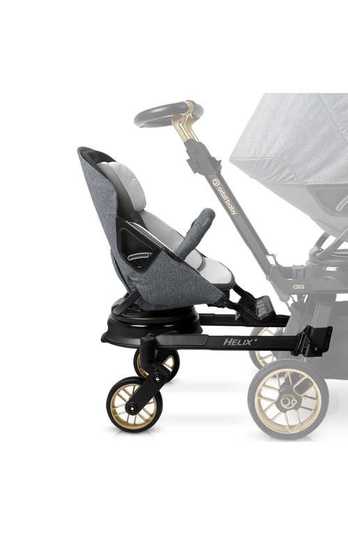 orbit baby Helix+ with G5 Stroller Seat in Grey/Black Luxe