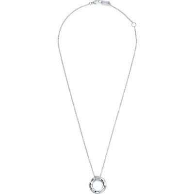 Ippolita Stardust Diamond Open Circle Pendant Necklace