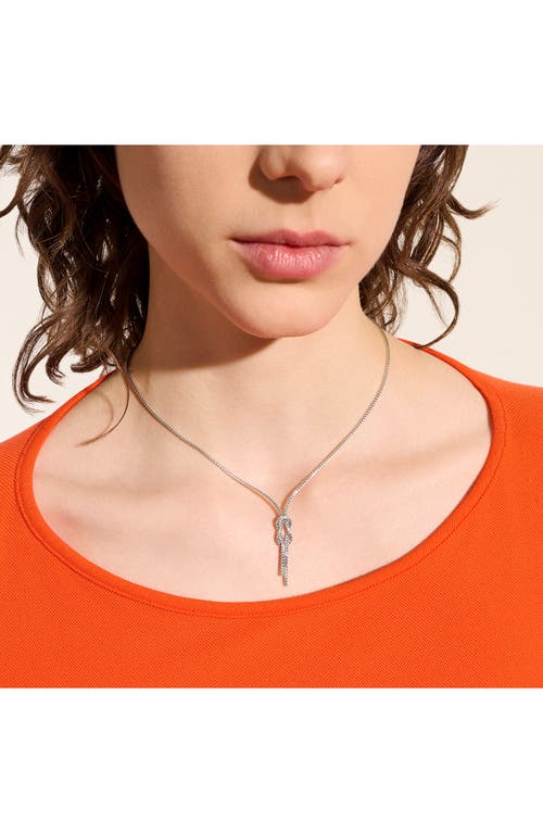 Shop John Hardy Love Knot Y-necklace, Sterling Silver